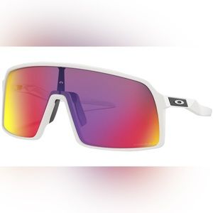 Oakley Sutro - White Frames - Purple Red Prism Lenses